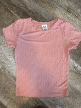 Destined- size, small pink short sleeve shirt